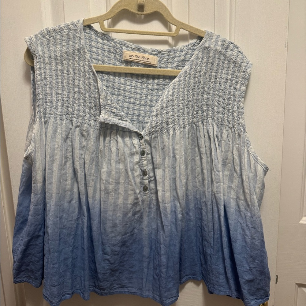 We the Free sleeveless top